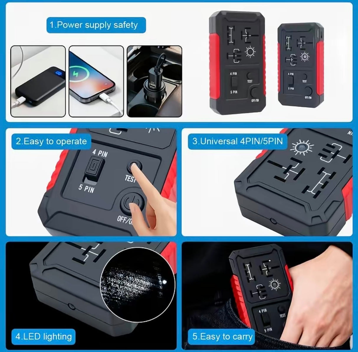 VoltSnap Relay Tester