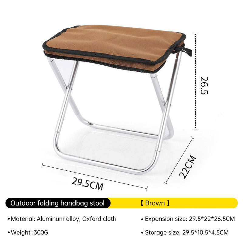 Outdoor Folding Ultra Light Camping Chair Portable Bench Travel Self driving Tour BBQ Camping Equipment - V.I.P Digital Presence