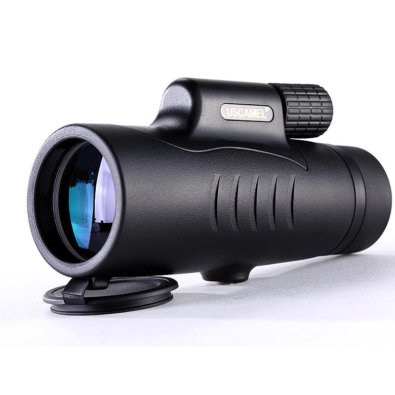 USCAMEL 8X42 Monocular Compact Hunting BAK7 Clear Vision for Bird Watching Waterproof Telescope HD (Black,Army green) - V.I.P Digital Presence