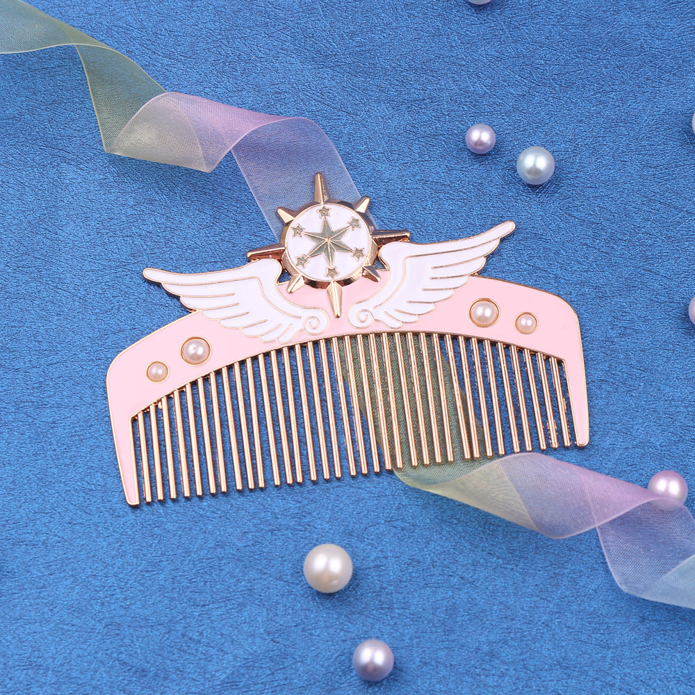 Girl Heart Creative Straight Hair Comb Cute Valentine's Day Gift - V.I.P Digital Presence