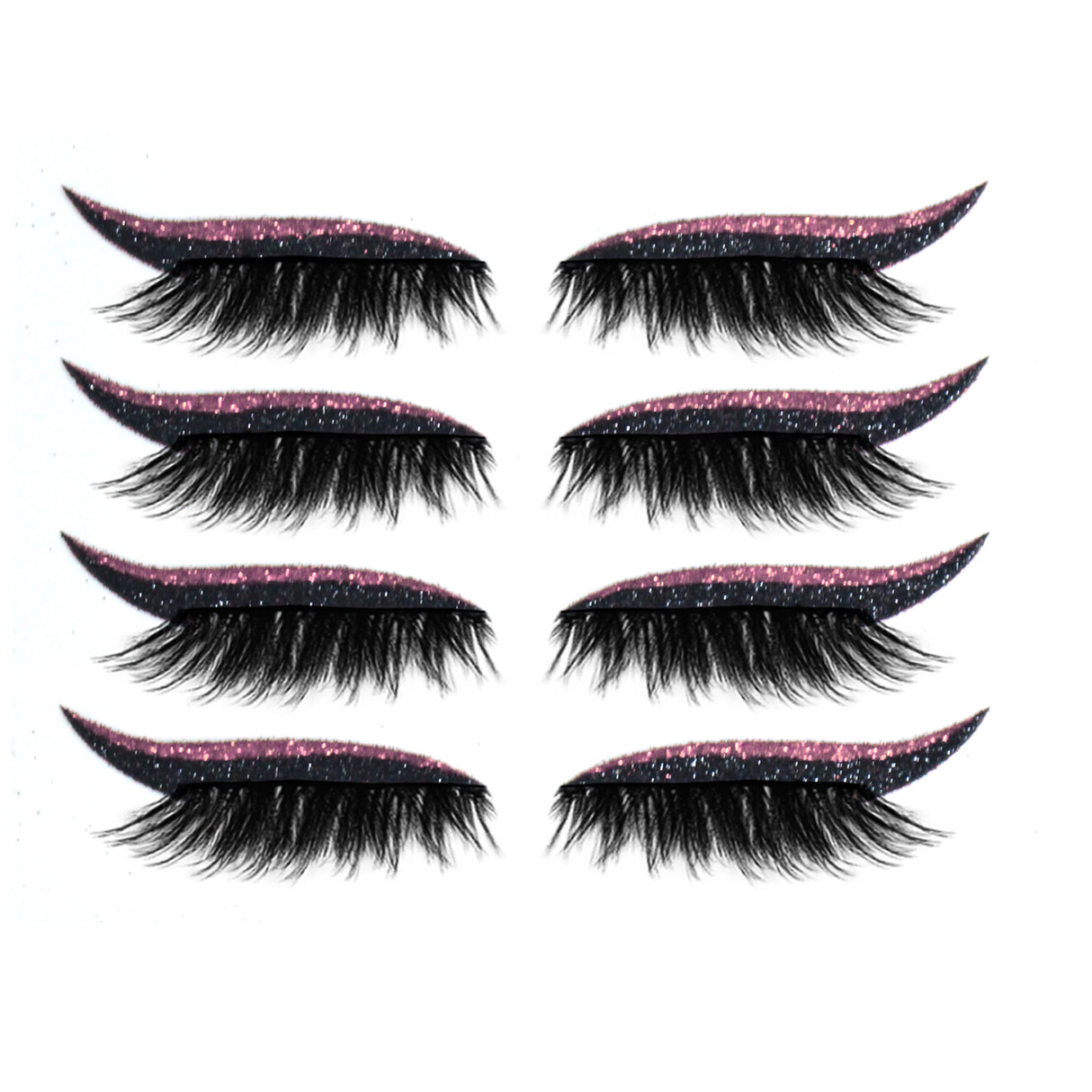 New Glitter Self-Adhesive Eyeliner Eyeshadow Sticker Double Eyelid False Eyelashes Waterproof Party Eye Makeup Sticker - V.I.P Digital Presence