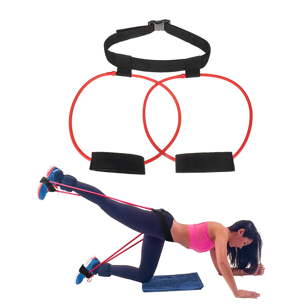 Women Leg Glute Lifter Rubber Loop Exercise Yoga Fitness Workout Resistance Band Muscles Trainer Booty Belt Pilates Loop Elastic - V.I.P Digital Presence