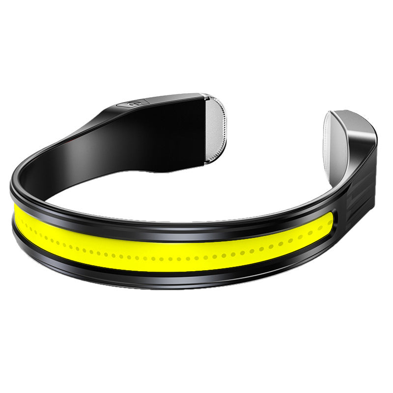 New COB Head Lamp LED Mini Head Lamp Type-C Rechargeable Outdoor Night Fishing Night Running Neck Lamp - V.I.P Digital Presence
