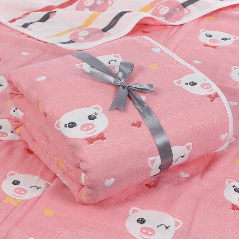 6 layers of gauze, children's towels, baby gauze, bath towels, blankets, and blankets - V.I.P Digital Presence