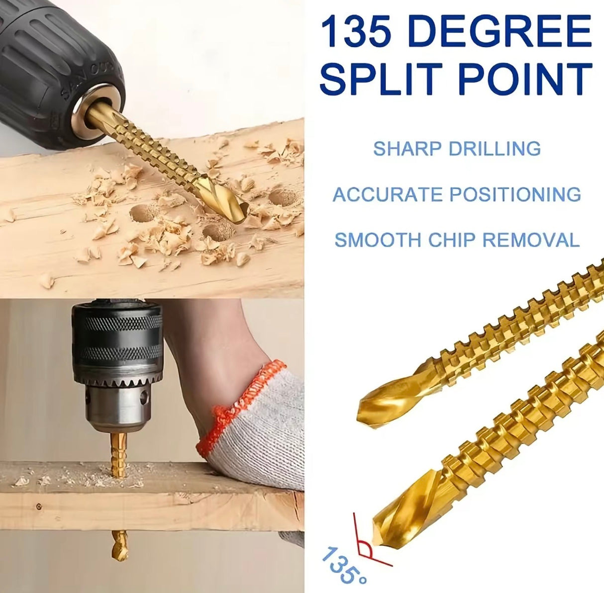 TitanDrill HSS Drill Bit Set