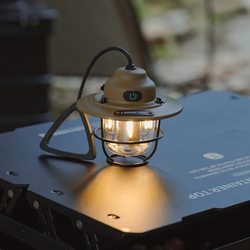 Outdoor Lighting Pinecone Camping Light Retro Camping Light Tent Light Camping Light Type-C Charging Pinecone Camping Light - V.I.P Digital Presence