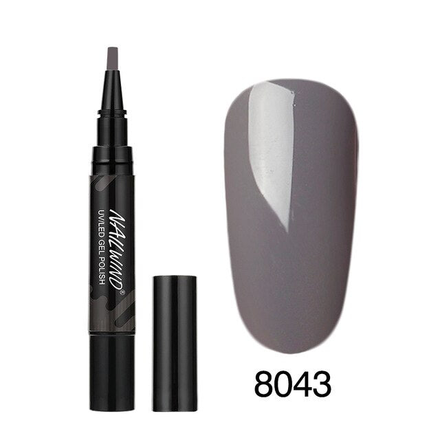 Art Manicure Venalisa 60 Colors Soak Off Enamel Convenience Clean Nail Glue Pen - V.I.P Digital Presence