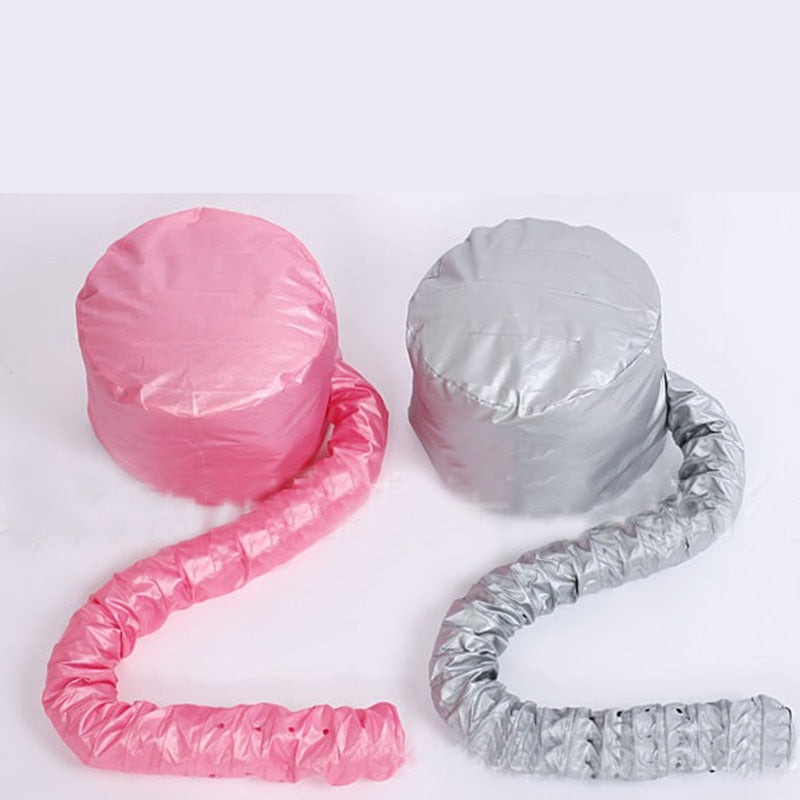 Easy use Hair perm hair dryer nursing dye hair modelling warm air drying treatment cap home safer than electric cap - V.I.P Digital Presence