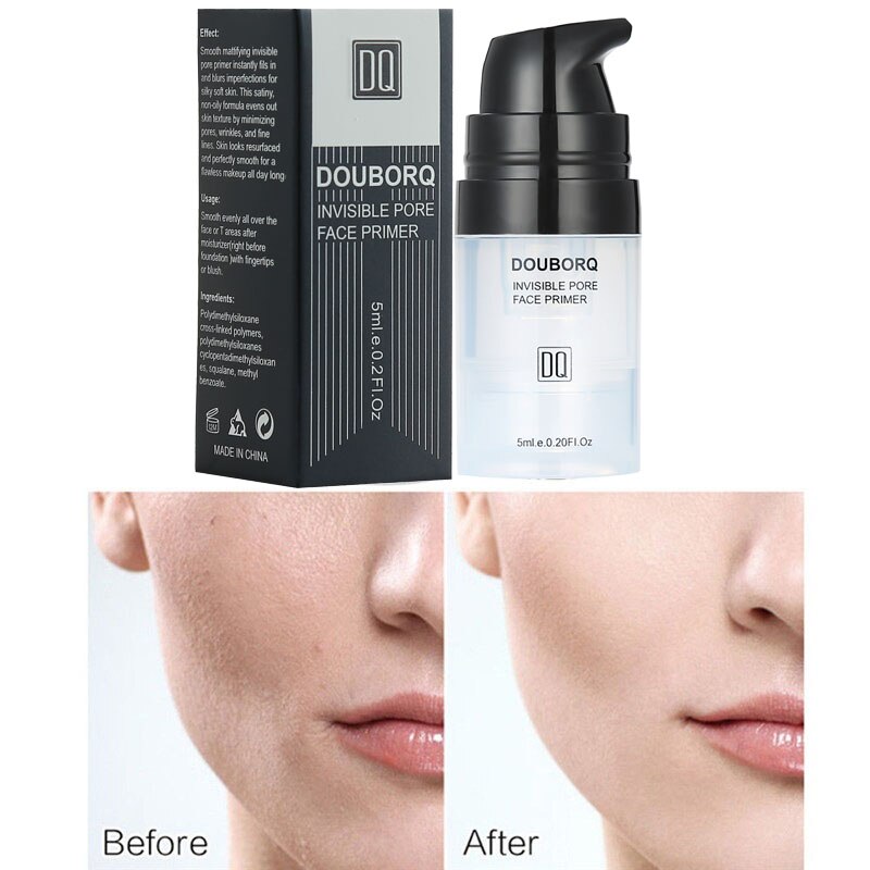 Face Base Primer Makeup 5ml Matte Make Up Fine Lines Oil-control Facial Cream Brighten Nude Foundation Cosmetic - V.I.P Digital Presence