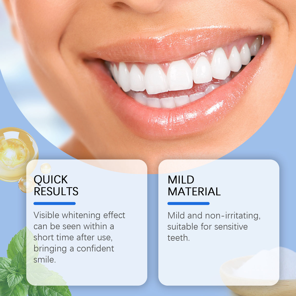 Tooth Beauty Patch, Clean Mouth Stains Tartar Yellow Fresh Breath Whitening Tooth Care Patch - V.I.P Digital Presence