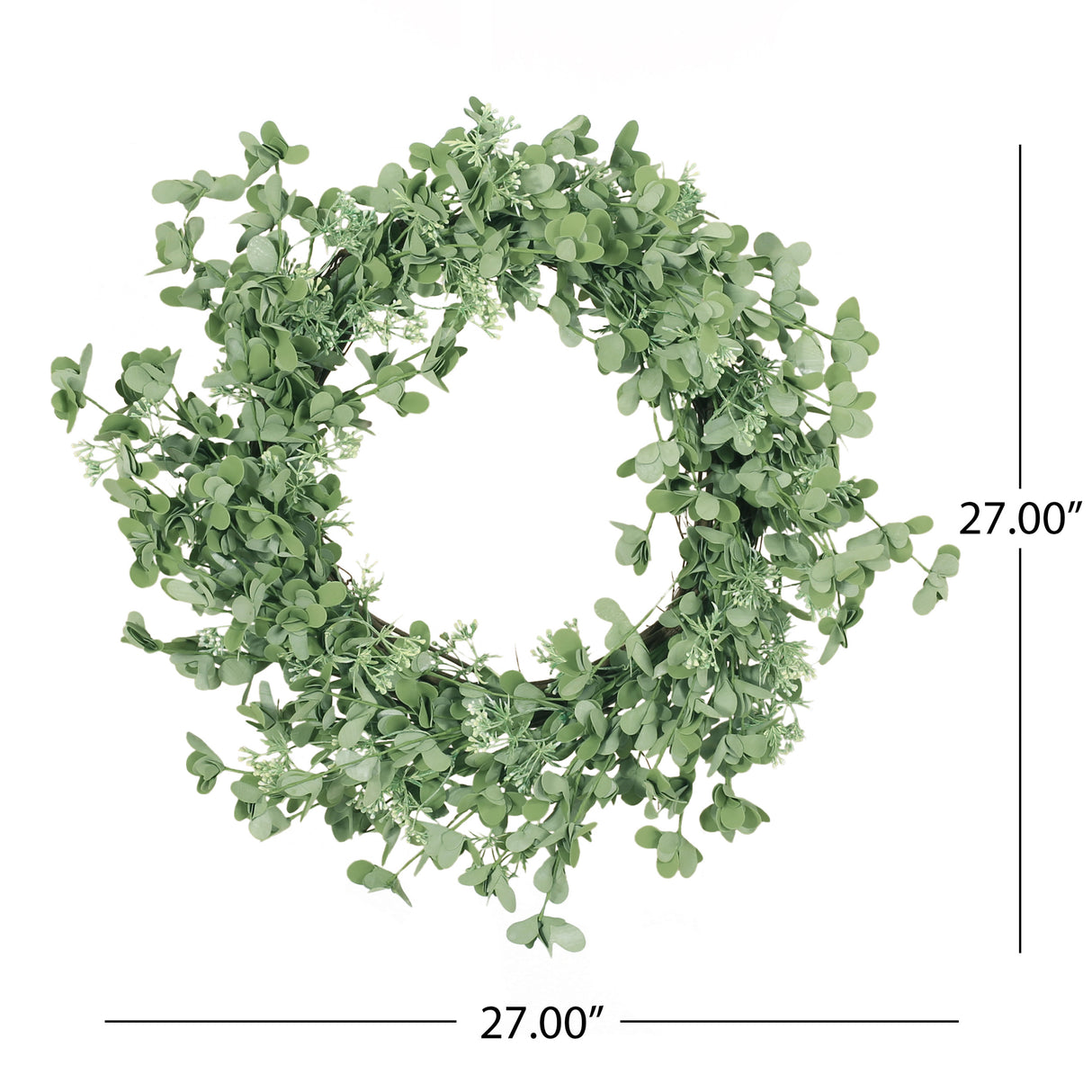 27" OXALIS CORNICULATA WREATH - V.I.P Digital Presence