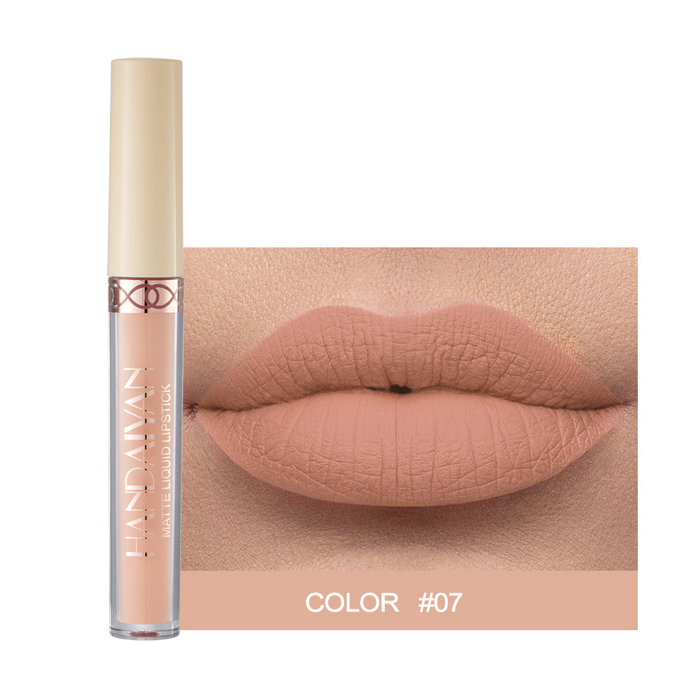 HANDAIYAN Popular Matte Matte Velvet 12 Colors Lip Gloss Liquid Lipstick Lip Glaze - V.I.P Digital Presence