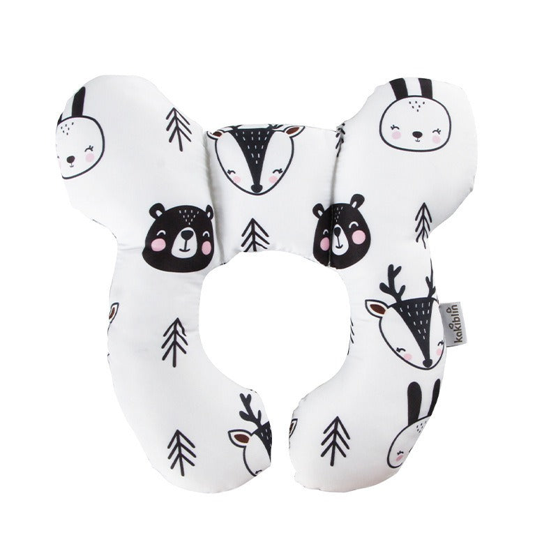 Baby head protection U-shaped pillow stroller fixed head pillow Car seat sleeping protection head and neck pillow - V.I.P Digital Presence