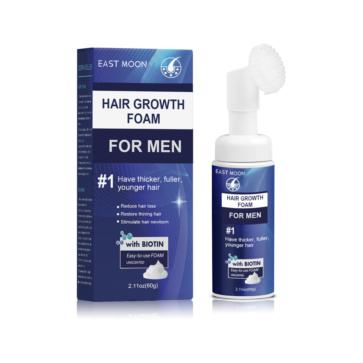 Men's Dense Hair Foam Machine, Repair Hair Root Follicle Men's Hair Thick Moisturizing Foam - V.I.P Digital Presence