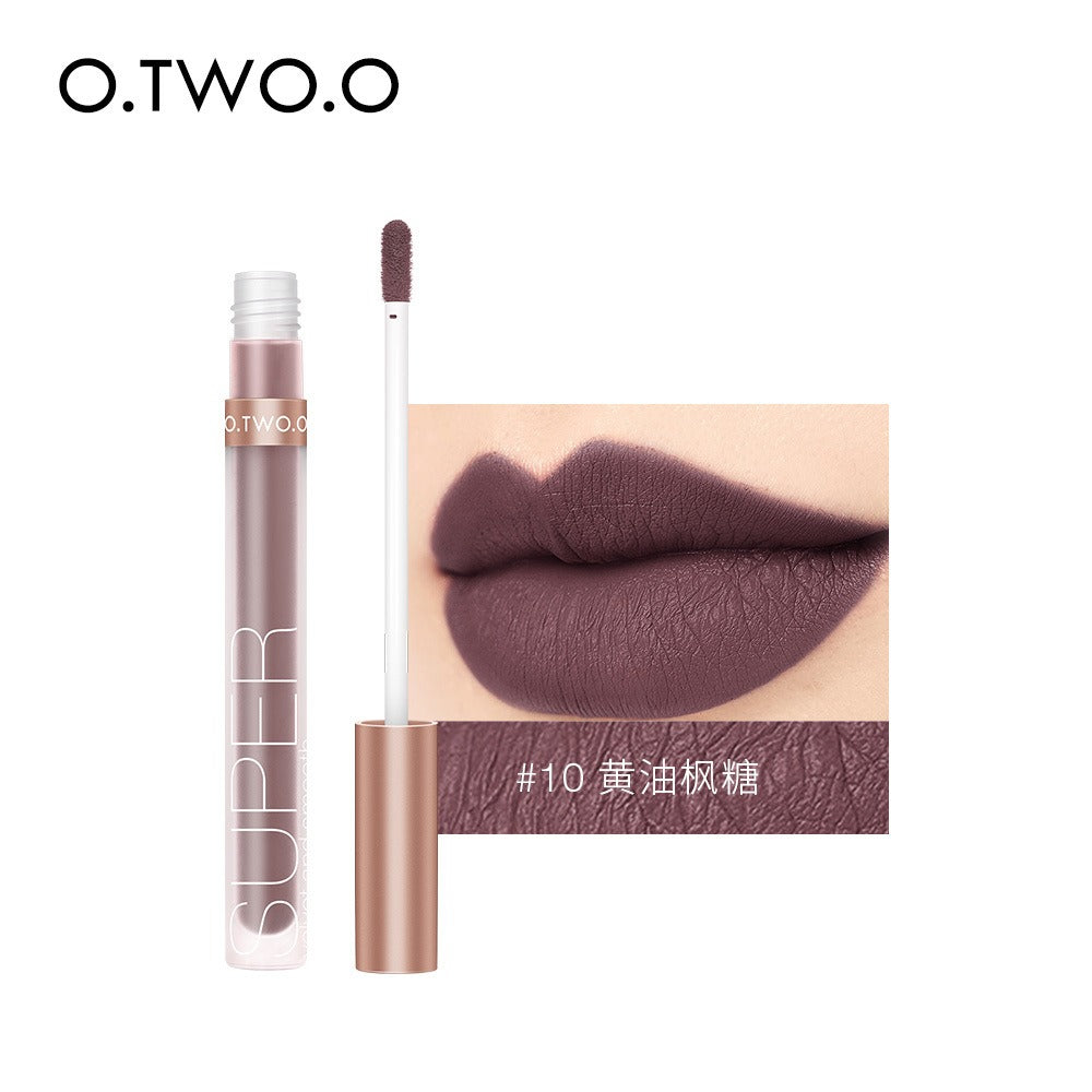 O. TWO.O12 Color Honey Language Velvet Matte Lip Color - V.I.P Digital Presence