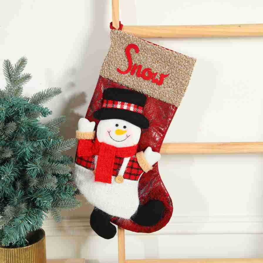 Christmas Socks, Christmas Gift Bag, Christmas Decoration Gift Bag, Christmas Elk Old Man Pendant Gift Bag - V.I.P Digital Presence