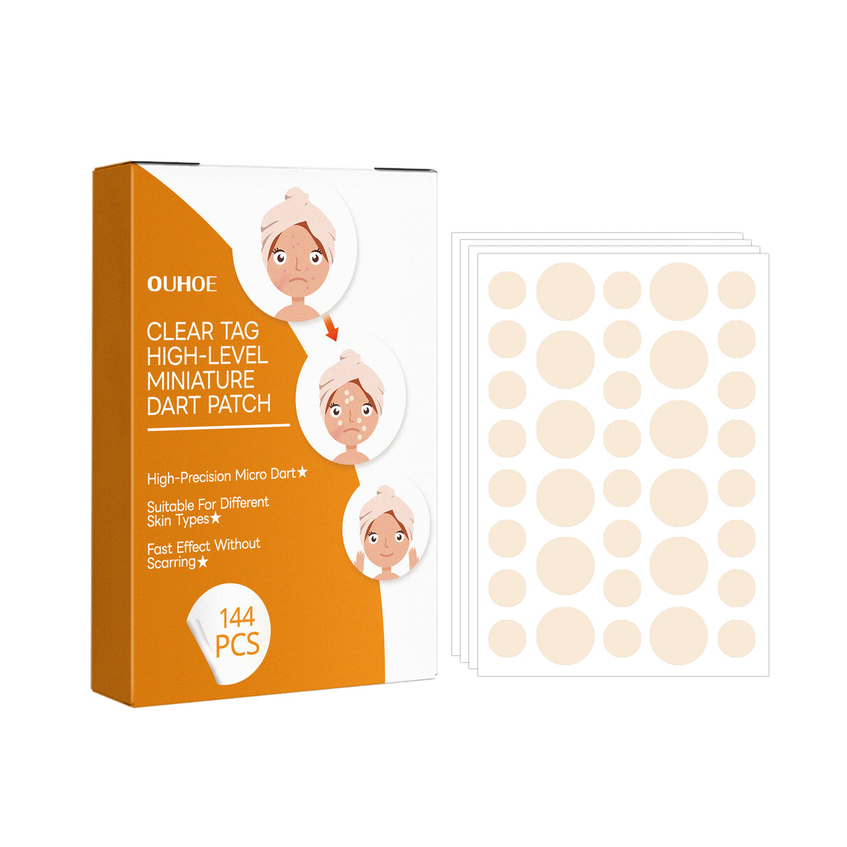 Mole Label Repair Patch, Repair Neck Flesh Grain Filamentary Wart Corns Skin Cleaning Gram Wart Patch - V.I.P Digital Presence
