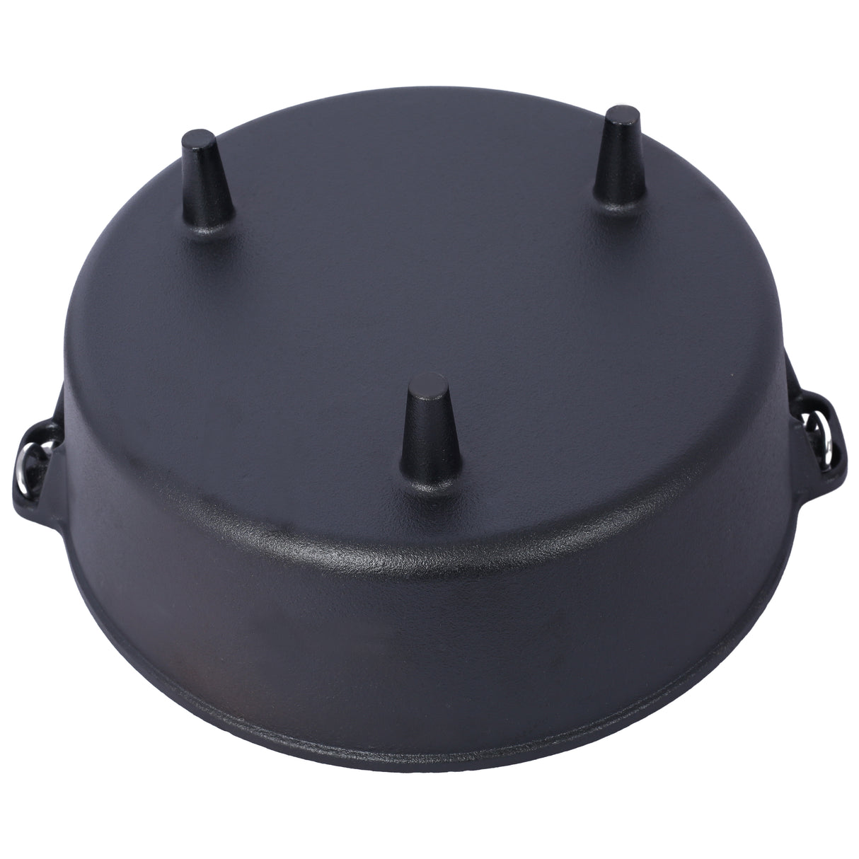ast iron Dutch oven with lid, outdoor camping deep pot, used for camping, cooking, barbecue and leg rest, 8 Quart - V.I.P Digital Presence