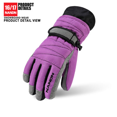 NANDN Ski Gloves Snowboard Gloves Snowmobile Motorcycle Riding Winter Gloves Windproof Waterproof Unisex Snow Gloves - V.I.P Digital Presence