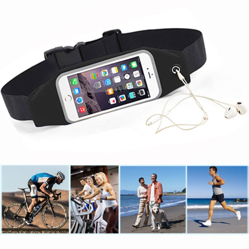 Case For Meizu m3 note U10 m3s Sports Belt Running Waist Bags Waterproof Fanny Pack Workout Cover Gym Case For Maze m3 note u10 - V.I.P Digital Presence