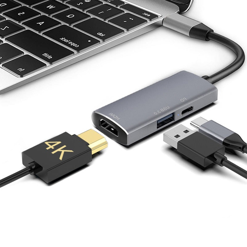 USB HUB docking station three in one C interface USB splitter Switch game console base HUB docking station - V.I.P Digital Presence