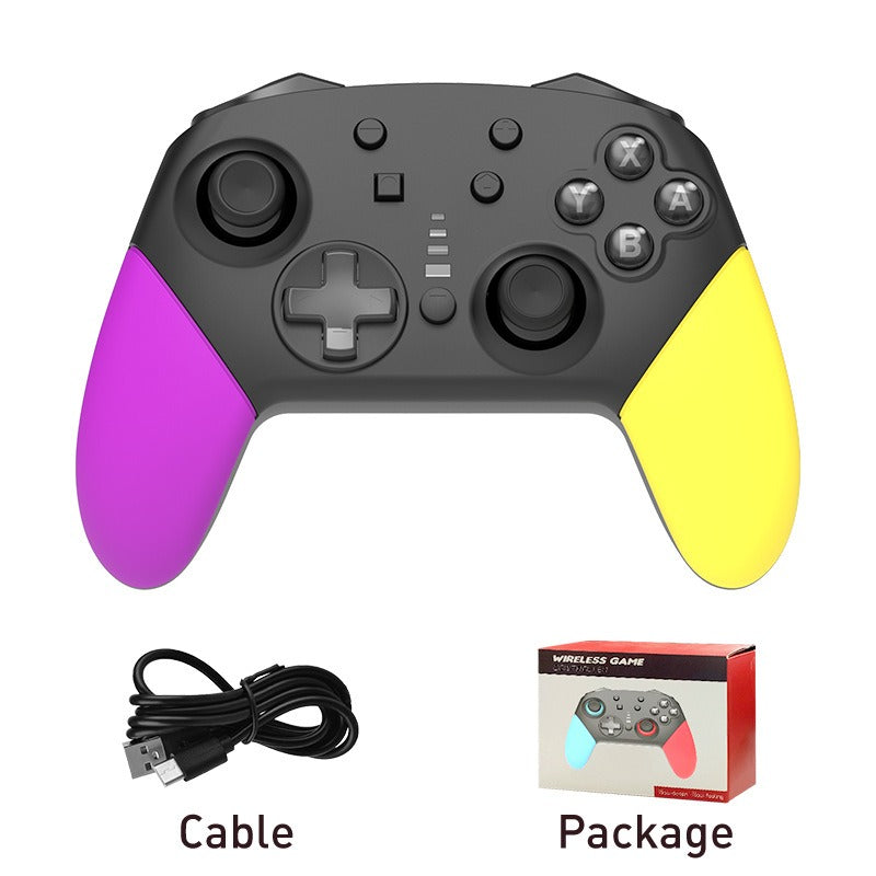 Private Model Adhesive Switch Wireless Bluetooth Controller with Vibration 6-Axis Sensory Switch Pro Gaming Controller - V.I.P Digital Presence