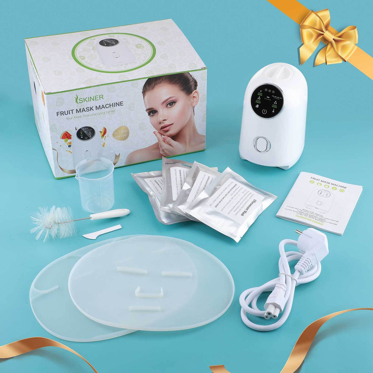 Smart LCD Touch Screen Fruit And Vegetable Mask Machine DIY Homemade Home Moisturizing Mask Machine Beauty Instrument - V.I.P Digital Presence