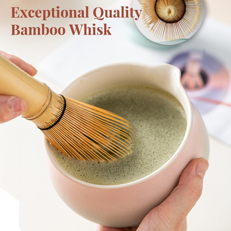 Premium 8-piece Matcha Set: Ceramic Chawan, whisky gift box, Matcha tools – for tea lovers - V.I.P Digital Presence