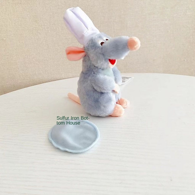 Super Cute Ratatouille Plush Doll Toy with Magnet Can Sit on Shoulder Cartoon Qi Xun