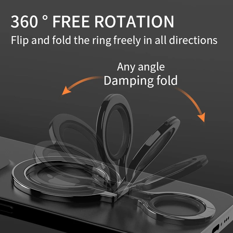 Finger Ring Holder Stand Grip Rotating For Mobile Phone Magnetic Mount Phone Back Sticker Pad Holder Bracket for iPhone Magsafe - V.I.P Digital Presence