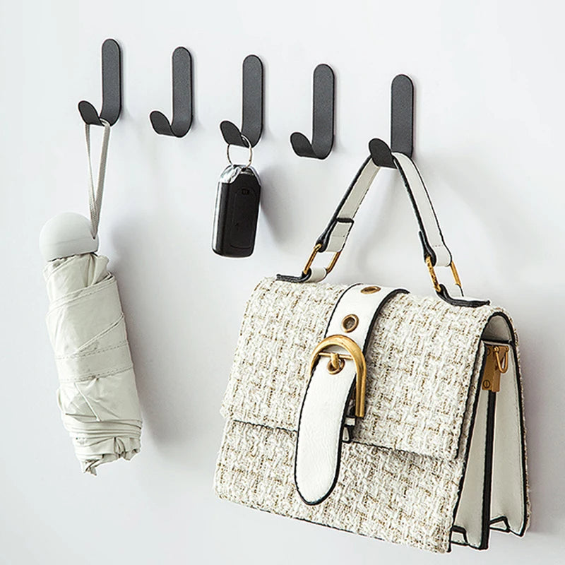 12Pcs Self Adhesive Hooks Heavy Duty Stainless Steel Wall Hooks Waterproof Sticky Hooks Bathroom Hang Towels Keys Coat Bags - V.I.P Digital Presence