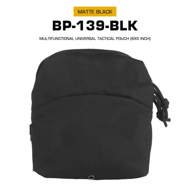 Tactical 6x5in GP MOLLE pouch for mags, fits FCPC or Utility GP Backpack. - V.I.P Digital Presence