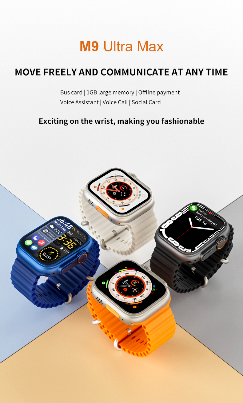 M9 Ultra Max Smart Bracelet - V.I.P Digital Presence
