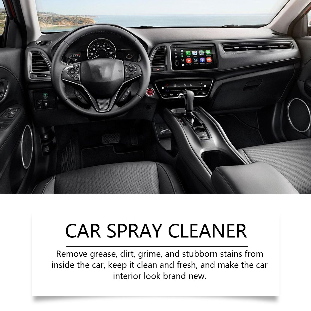Automotive Spray Cleaner, Automotive Interior Glass Oil Film Decontamination Multi-Functional Foam Cleaner - V.I.P Digital Presence