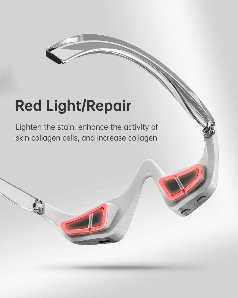 Led Red Light Therapy Device Anti-aging Micro-current Ems Eye Massager 3d Eye Vibration For Eye Wrinkle Dark Circle Remova - V.I.P Digital Presence