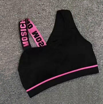 New Letter Cut Out Sports Bra Women Fitness Yoga Push up Gym Padded Sports Top Athletic Sexy Workout Running Clothing P165 - V.I.P Digital Presence