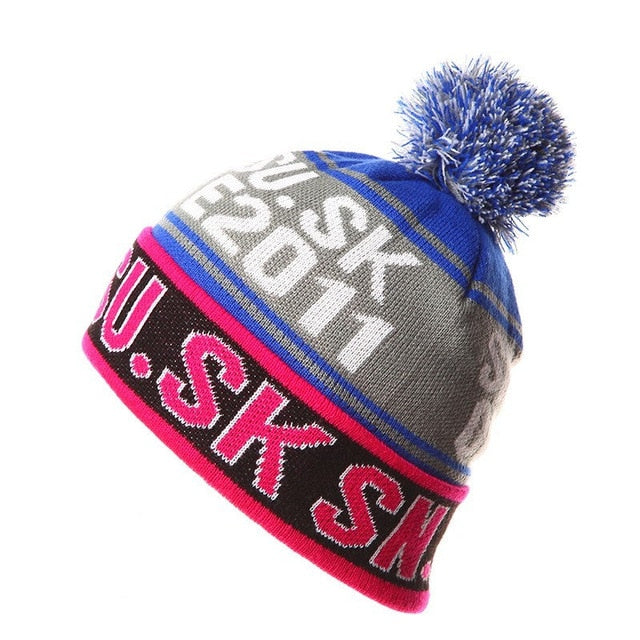 NEW Skiing Hats for Christmas Women Warm Winter Knitting Skating Skull Cap Hat Beanies Turtleneck Caps Ski Cap Snowboard Hat - V.I.P Digital Presence