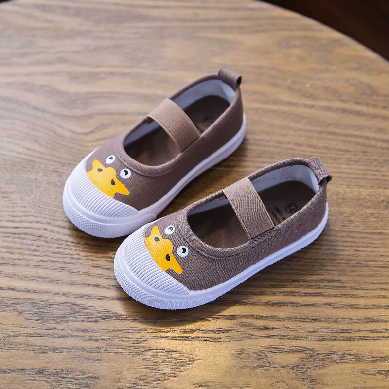 Zapatos de lona blancos para niños y niñas, zapatillas blancas antideslizantes, para primavera y otoño