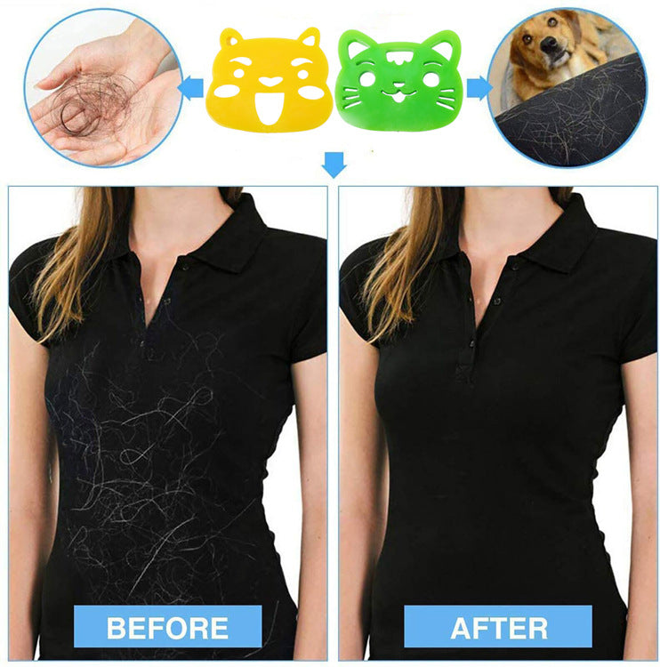 1PC Fur Zapper Pet Sticker Clothes Hair Remover Washing Machine Hair Remover Hair Removal Brush - V.I.P Digital Presence