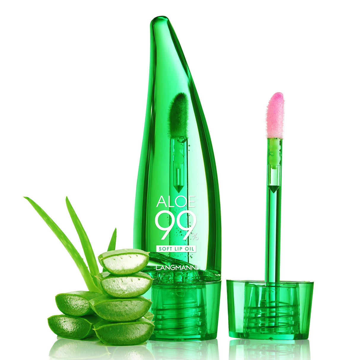langmannni Aloe vera lip gloss, temperature-sensitive color-changing lip glaze, moisturizing and protective lipstick, lip oil - V.I.P Digital Presence