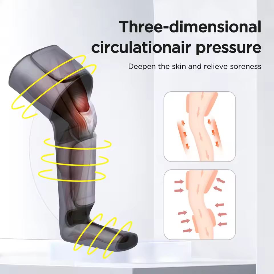 Foot compressed air pressure household electric leg massager air wave leg massager - V.I.P Digital Presence