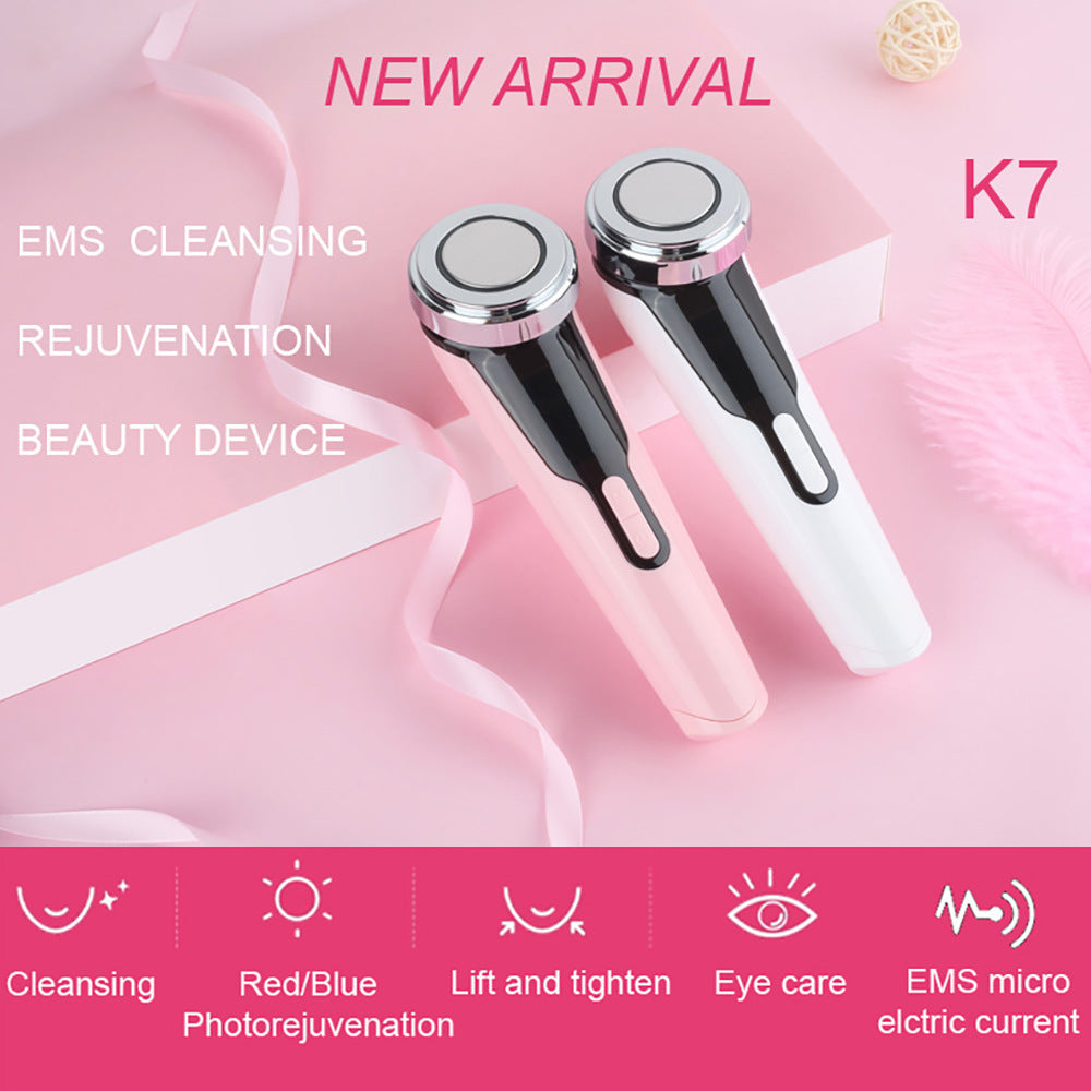 HailiCare Multi-Function 6-In-1 Skin Cleansing Instrument EMS Color Light Skin Rejuvenation Beauty Instrument - V.I.P Digital Presence