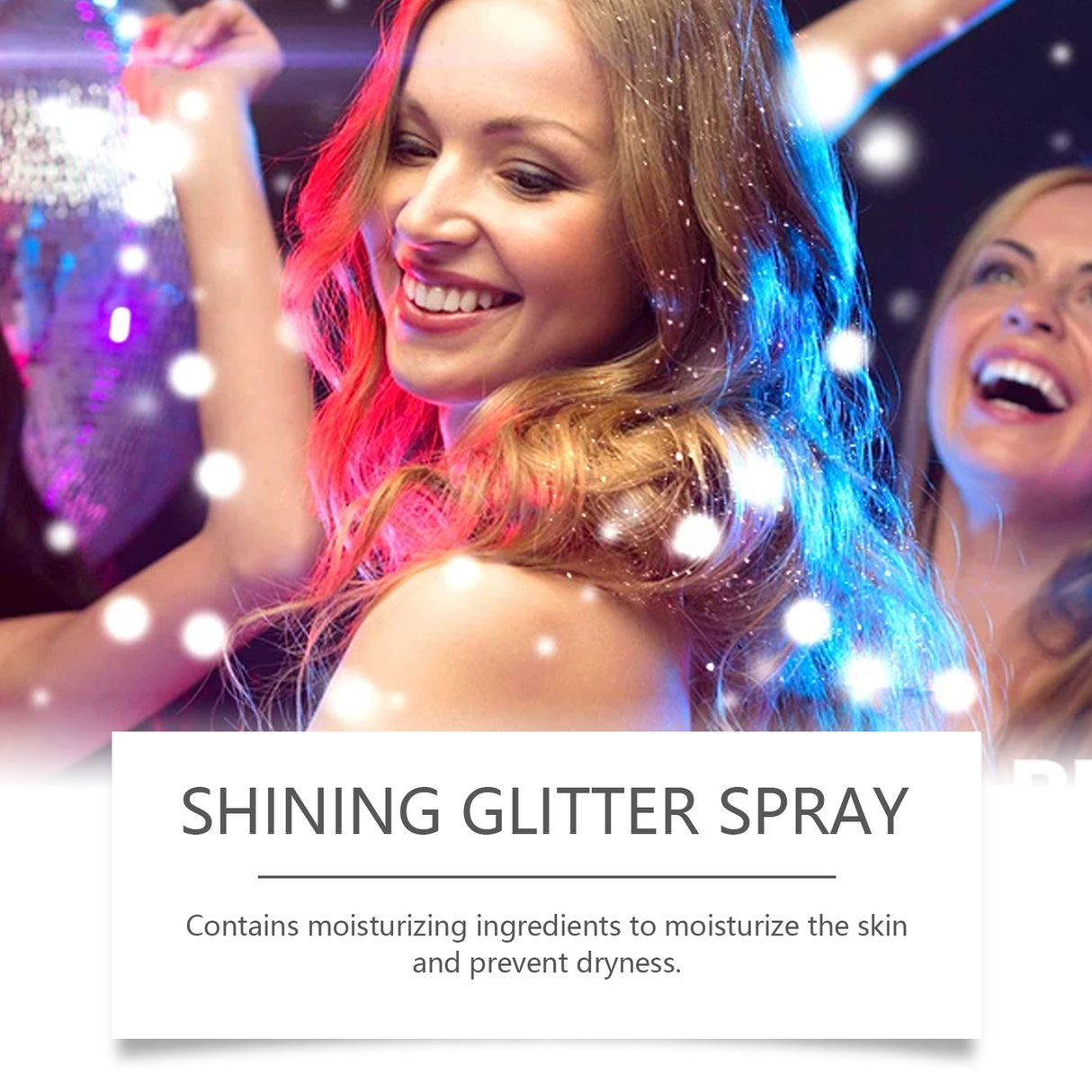 Brightening Glitter Spray, Glitter Highlight Spray Natural Stereo Long-Lasting Brightening Glitter - V.I.P Digital Presence