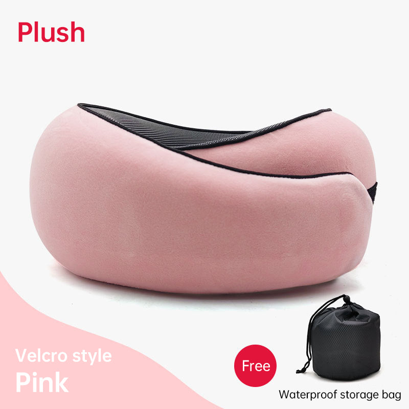 Memory Foam Neck Travel Pillow: Soft, 360° Head Support, for Home, Plane & Car - V.I.P Digital Presence