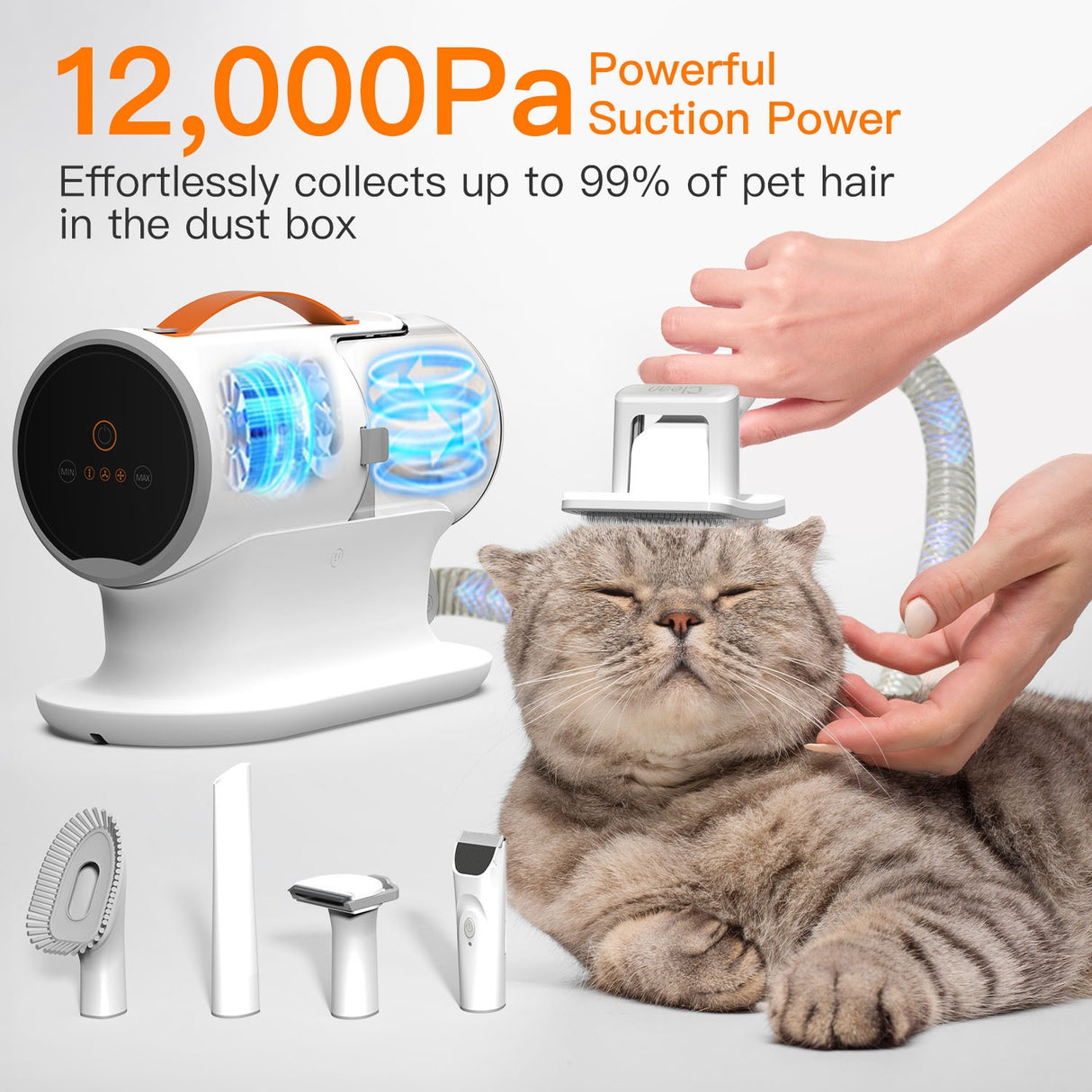 Pet intelligent beauty and grooming set is suitable for cleaning grooming and removing hair from cats and dogs of all sizes - V.I.P Digital Presence