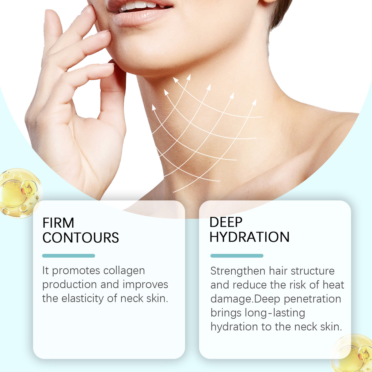 Collagen Neck Patch Gently Nourishes And Lifts Neck Skin Elastic Moisturizing Skin Care Neck Patch