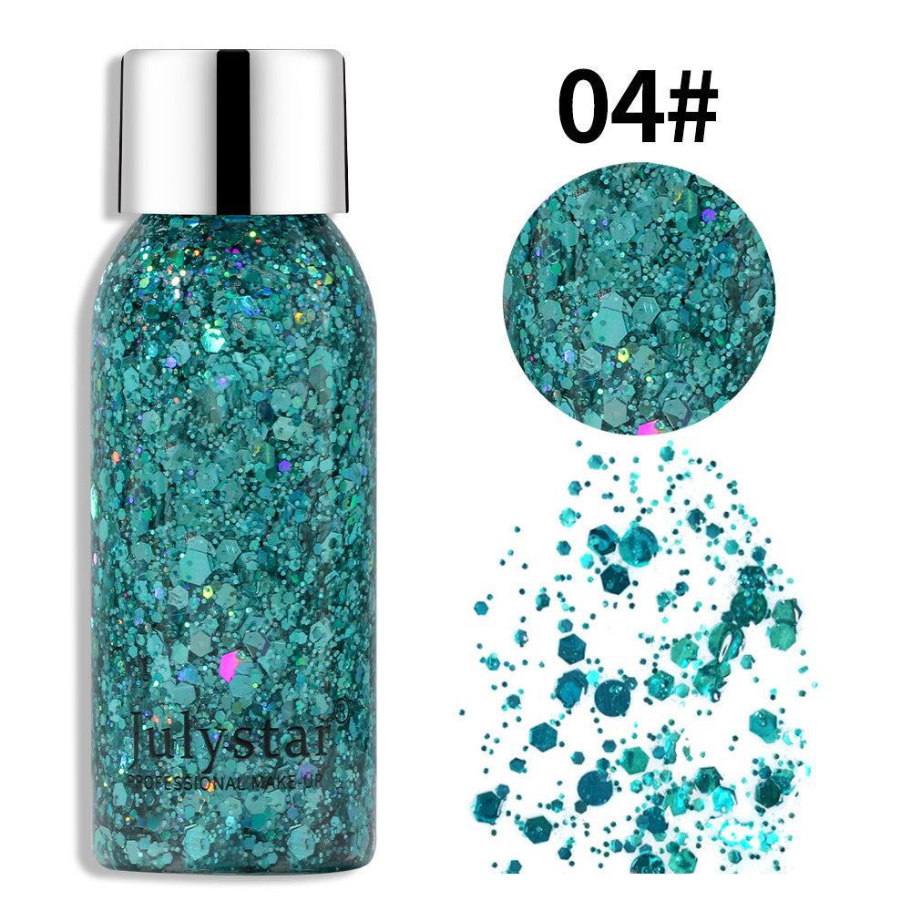 Crushed Diamond Glitter Dazzling Performance Stage Nightclub Makeup Sequins Eyeshadow Makeup - V.I.P Digital Presence