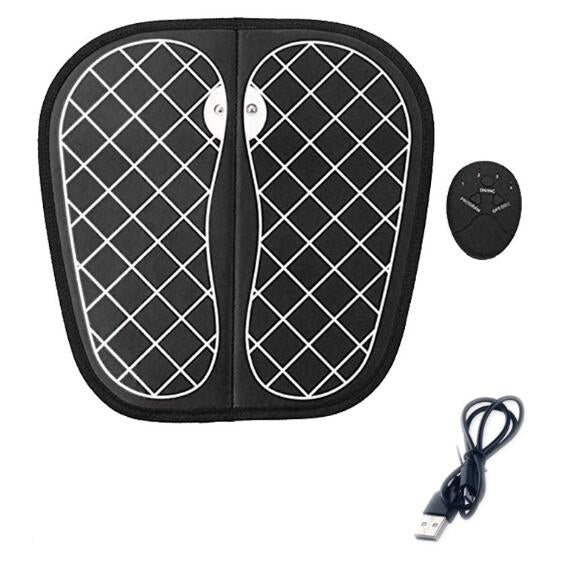 Electric EMS Foot Massager Foot Muscle Stimulator Massager Wireless Low Frequency Feet Physiotherapy ABS Stimulator Massage Mat - V.I.P Digital Presence
