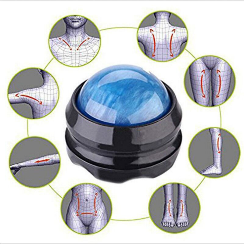 Fitness Massage Roller Ball Massager Body Therapy Foot Hip Back Relaxer Stress Release Muscle Relaxation Roller Ball Massages - V.I.P Digital Presence