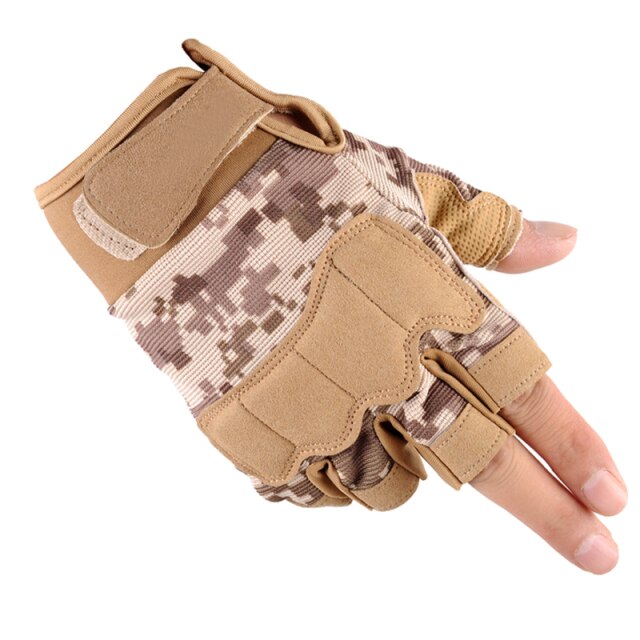 1 Pair Tactical Sports Fitness Weight Lifting Gym Gloves Training Fitness bodybuilding Workout Wrist Wrap Exercise Glove for Men - V.I.P Digital Presence